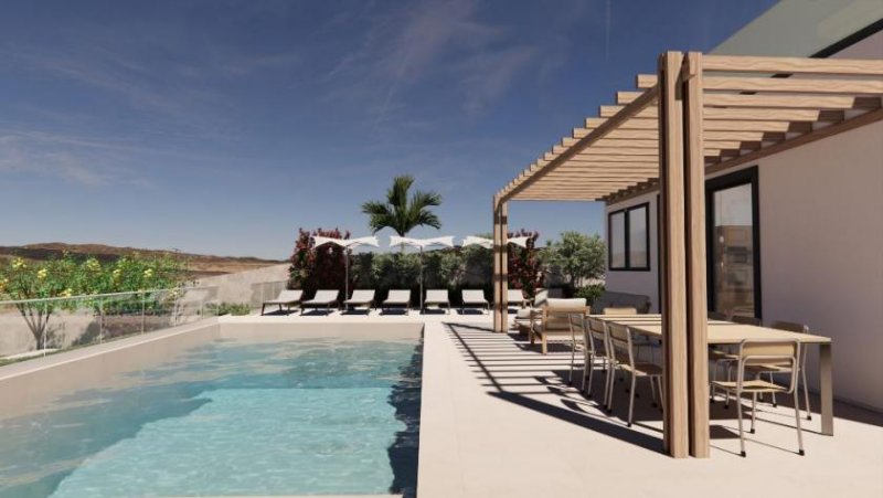 Kirianna Kreta - 8-Villen-Projekt in Kirianna bei Rethymno: Freistehende Villa mit Pool und Meerblick - Villa 3 Haus kaufen
